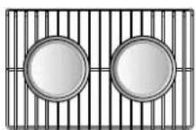 SKS SKSDV3012MT - Position de la grille unique - 1
