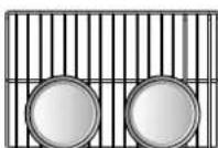 SKS SKSDV3012MT - Position des grilles multiples - 2