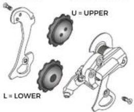 BBB RollerBoys 11T BDP-05 - BBB DERAILLEUR PULLEY /BPD-05 - 22
