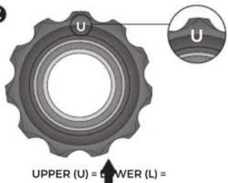 BBB RollerBoys 11T BDP-05 - BBB DERAILLEUR PULLEY /BPD-05 - 2