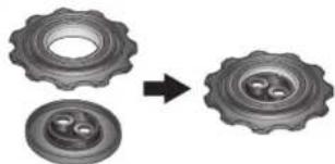 BBB RollerBoys 11T BDP-05 - BBB DERAILLEUR PULLEY /BPD-05 - 12