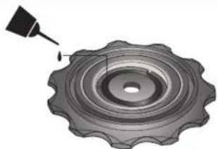 BBB RollerBoys 11T BDP-05 - BBB DERAILLEUR PULLEY /BPD-05 - 13