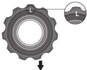 BBB RollerBoys 11T BDP-05 - BBB DERAILLEUR PULLEY /BPD-05 - 3