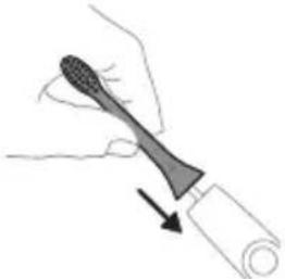PHILIPS Sonicare HX7412 - Fixation de la tête de brosse - 1