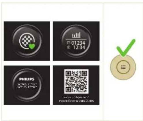 PHILIPS 7000 Series Aqua XC7167 - Installation du support mural - 6