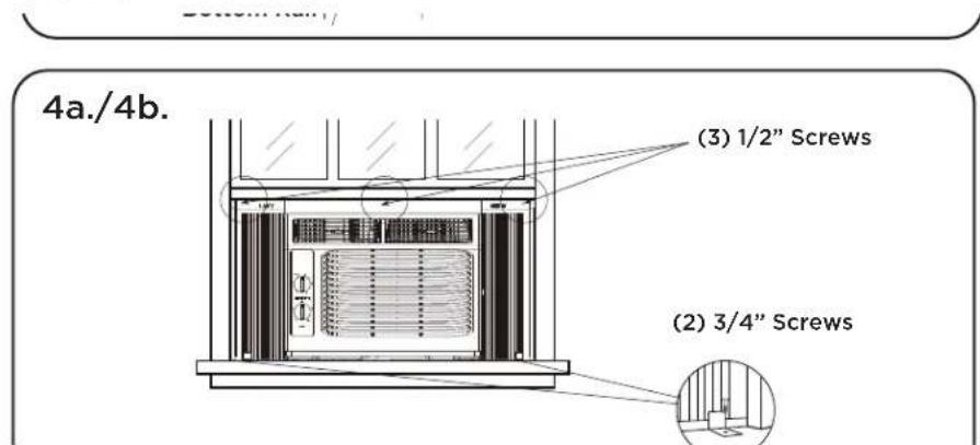 TCL TAW05CMW0N - A few quick notes before installing: - 4
