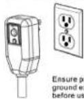 TCL TAW05CMW0N - Requerimientos del Cableado Cable de Alimentación - 1