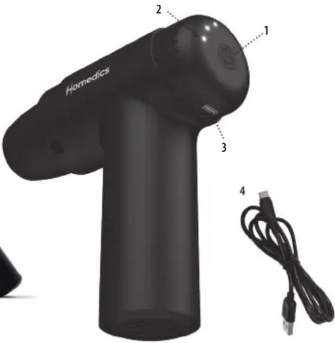 HOMEDICS PGM-45HC-BK - WEEE-selitys - 17