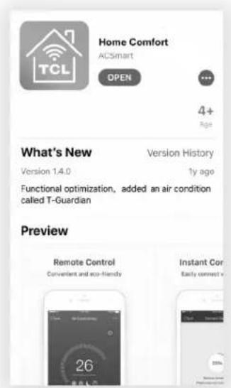 TCL TAW15CRW0W - Step 1: Download and Install the TCL Home Comfort App - 5