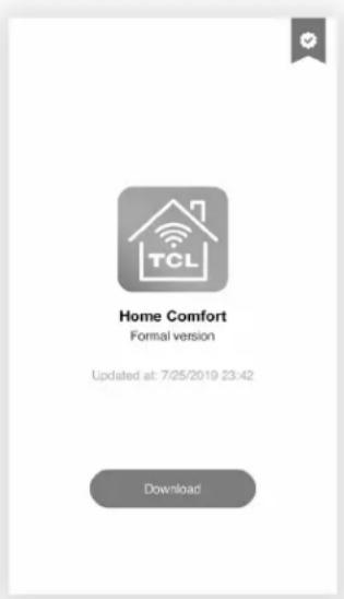 TCL TAW15CRW0W - Paso 1: Descargar e instalar la aplicación TCL Home Comfort App - 2