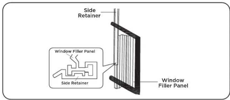 TCL TAW15CRW0W - Step 3: Top Angle Rail and Side Bracket Installation - 2