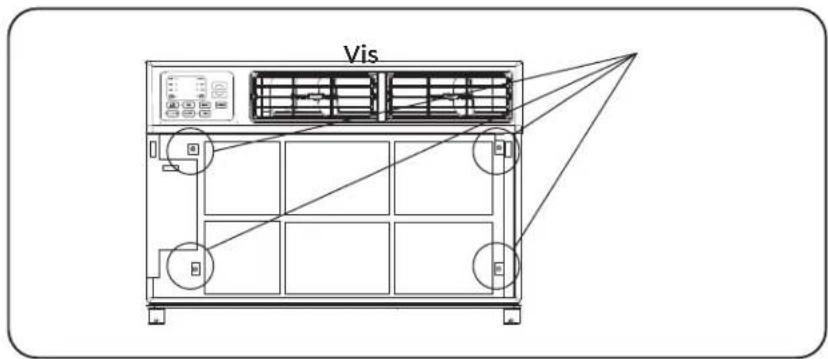 TCL TAW15CRW0W - INSTALLATION DANS LA FENÊTRE - 2