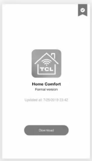TCL TAW15CRW0W - Étape 1 : Téléchargement et installation de l'application TCL Home Comfort - 2