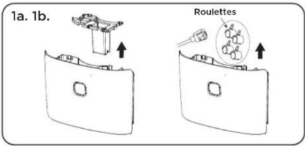 TCL W50D91 - Pour le cabinet petit format : - 1