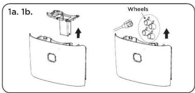 TCL W30D91 - For the smaller cabinet: - 1
