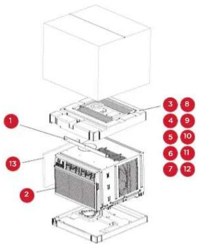 TCL TAW10CRNW0W - Contenidos de la Caja - 13