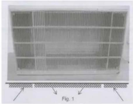 TCL TTW-12CR2/UF - Non-Frigidaire Dual Intake Grille - 1