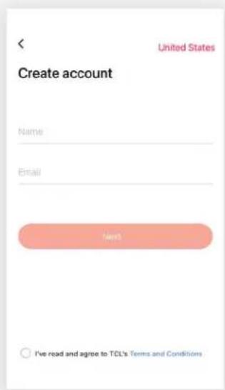 TCL H6W25W-CA - Step 2: Create an Account - 2