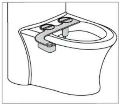 Brondell FreshSpa Thinline FSP-150 - Installation du bidet adaptable - 1