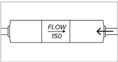 Brondell Capella RC250 - Brine Input to Flow Restrictor Connection - 4