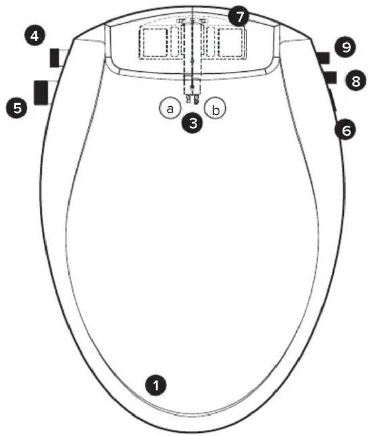 Brondell Swash Ecoseat S102 - INFORMACIÓN DEL PRODUCTO (continuación) - 1