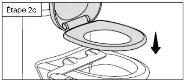 Brondell FreshSpa Thinline FSA-15 - Installation de la Fixation du Bidet - 3