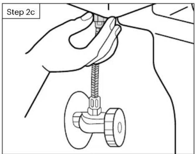 Brondell FreshSpa Thinline FSA-15 - Turn off water supply valve and flush toilet - 1