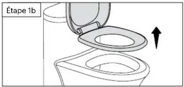 Brondell FreshSpa Thinline FSA-15 - Raccordement du tuyau du bidet à la valve en T. - 2