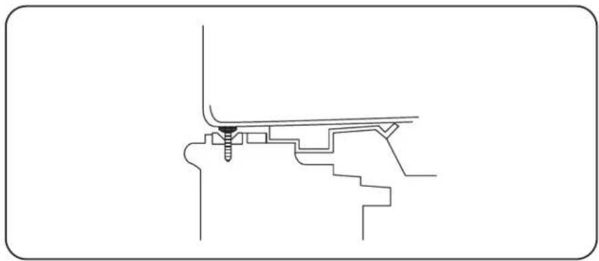 TCL H15W25W-CA - Étape 4 : Dépôt du cabinet dans la fenêtre - 1