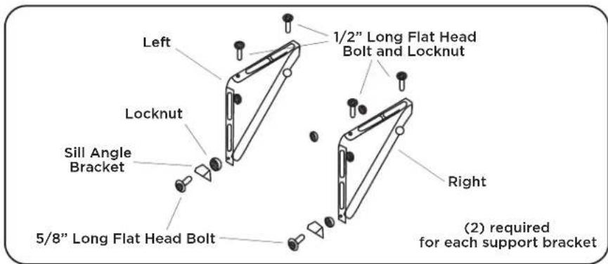 TCL H15W25W-CA - Step 5: Install Support Brackets - 2