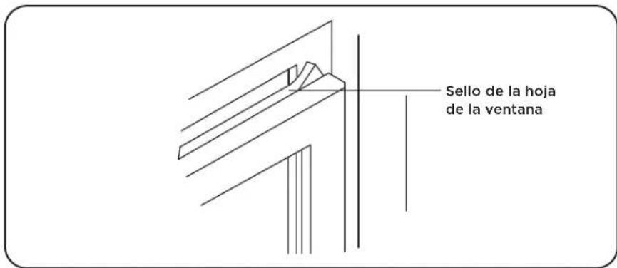 TCL H15W25W-CA - Paso 7: Instale el seguro de la ventana y el sello de la hoja - 1