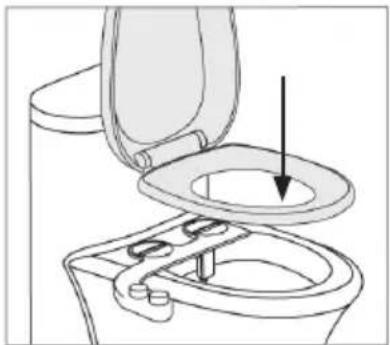 Brondell FreshSpa Comfort+ FSR-15 - Installation de la Fixation du Bidet - 2