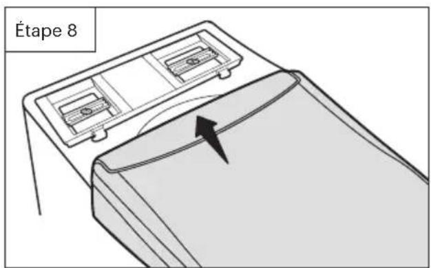 Brondell Swash Thinline LS1800 - Fixez le siège bidet à la plaque de montage - 1