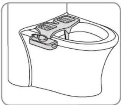 Brondell PureSpa PSW-75 - CONNECTER L'ALIMENTATION DE L'EAU CHAUDE - 6