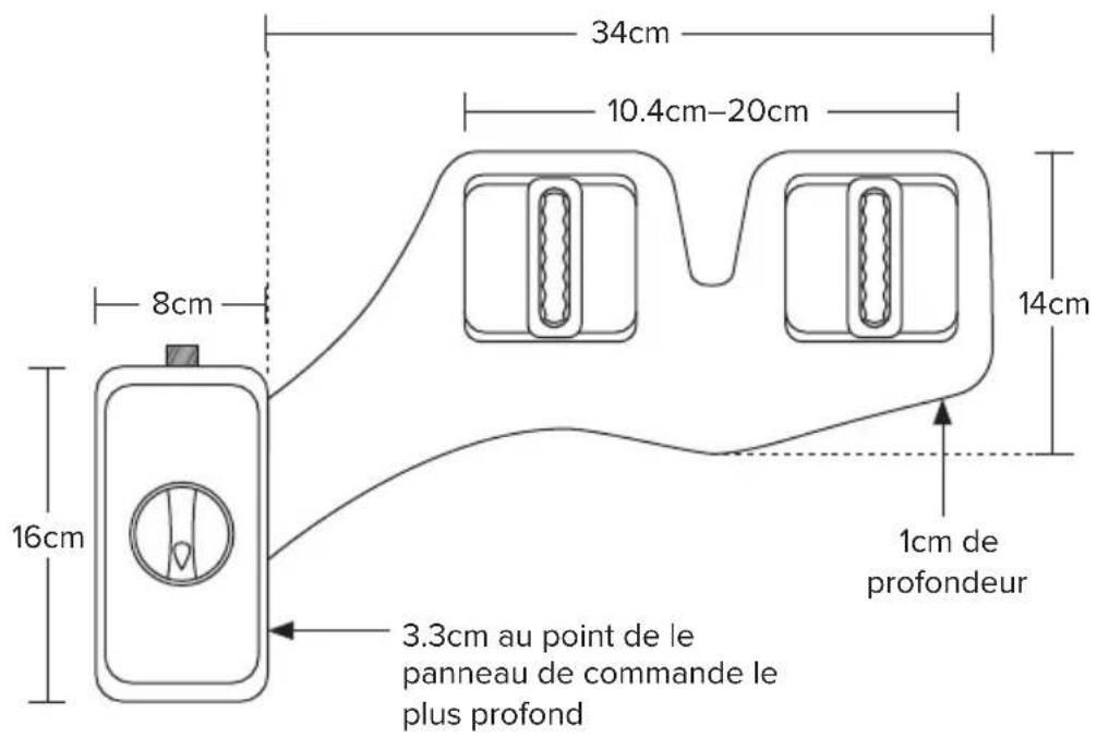 Brondell PureSpa PSW-75 - SPÉCIFICATIONS DU PRODUIT - 1