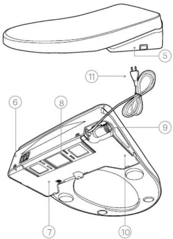 Brondell Swash Thinline T66 - Product Parts - 2