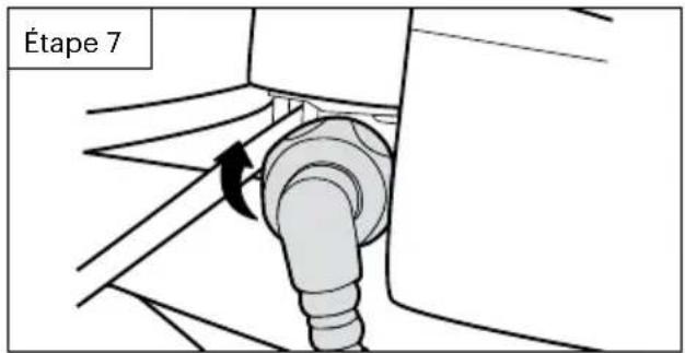 Brondell Swash Thinline T66 - Raccordez le tuyau du bidet au siège - 1
