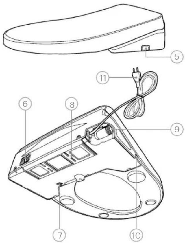 Brondell Swash Thinline T66 - Buse en acier inoxydable - 1