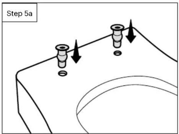 Brondell Swash Thinline T66 - Installing mounting plate - 1