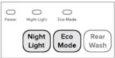 Brondell Swash SE600 - Activating/Deactivating Silent Mode - 2