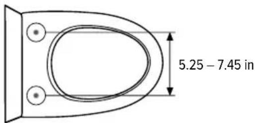Brondell Swash LT99 - Product Dimensions - 3