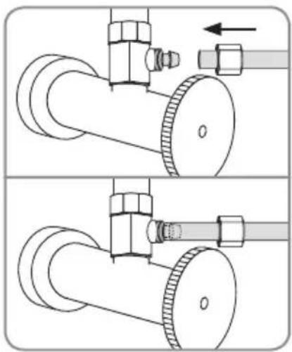 Brondell SouthSpa LH-22 - CONNECTING THE HOT WATER SUPPLY (cont.) - 2