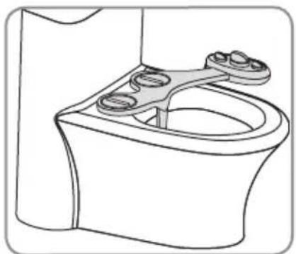 Brondell SouthSpa LH-22 - INSTALLING THE BIDET ATTACHMENT - 1