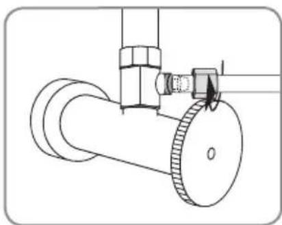 Brondell SouthSpa LH-22 - CONNECTER L'ALIMENTATION DE L'EAU CHAUDE (suite) - 2