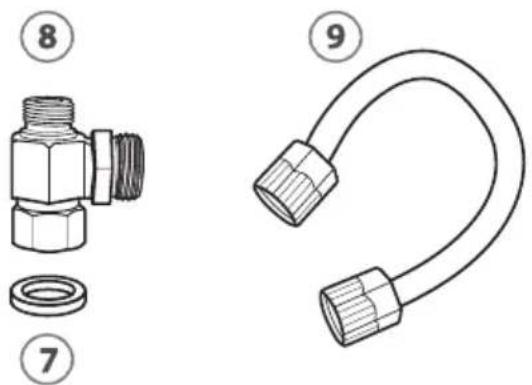Brondell Swash S1000 - Installation Parts - 2