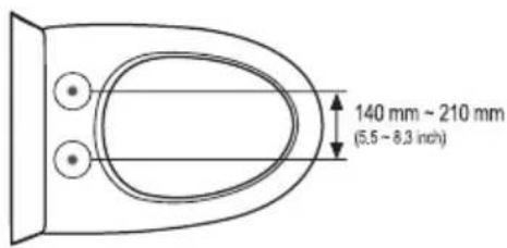Brondell Swash S1000 - The S900 and the S1000 have the following dimensions: - 4