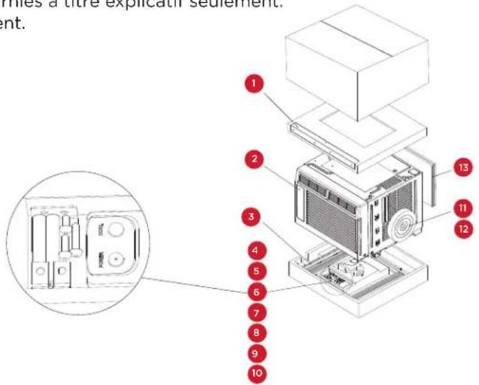 TCL H8W25W-CA - Conseil - Avant de déballer - 1