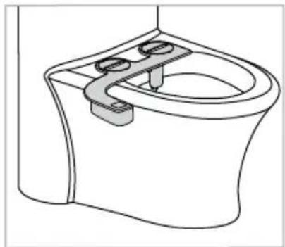 Brondell FreshSpa Thinline FSP-250 - Installing the bidet attachment - 2