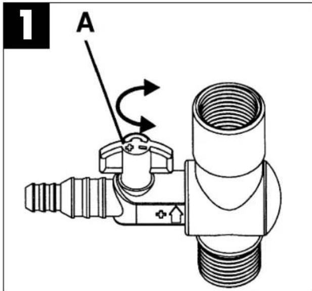 EINHELL SPU 50 Niro - Betrieb der Stufenfontäne und des Wasserspeieranschlusses: (siehe Bild 1) - 1