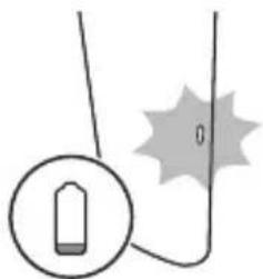 PHILIPS BT3205 - Indications de l'état des piles - 1